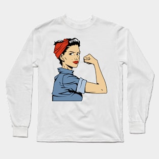 Strong Woman Long Sleeve T-Shirt